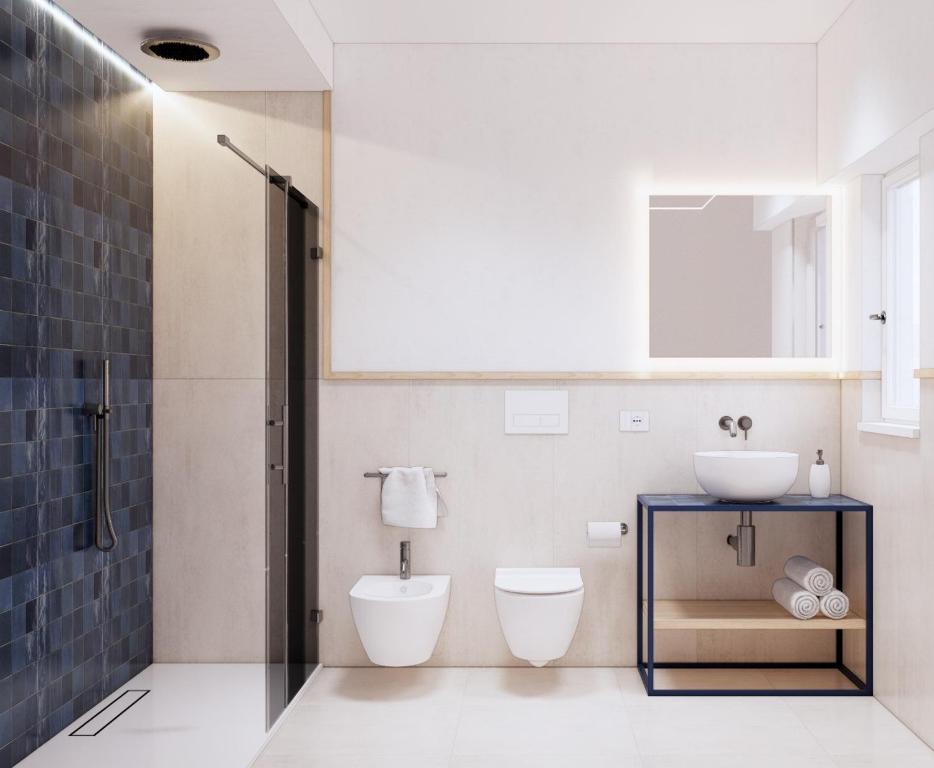 Koupelna v ubytování Estate4home - Suites 21
