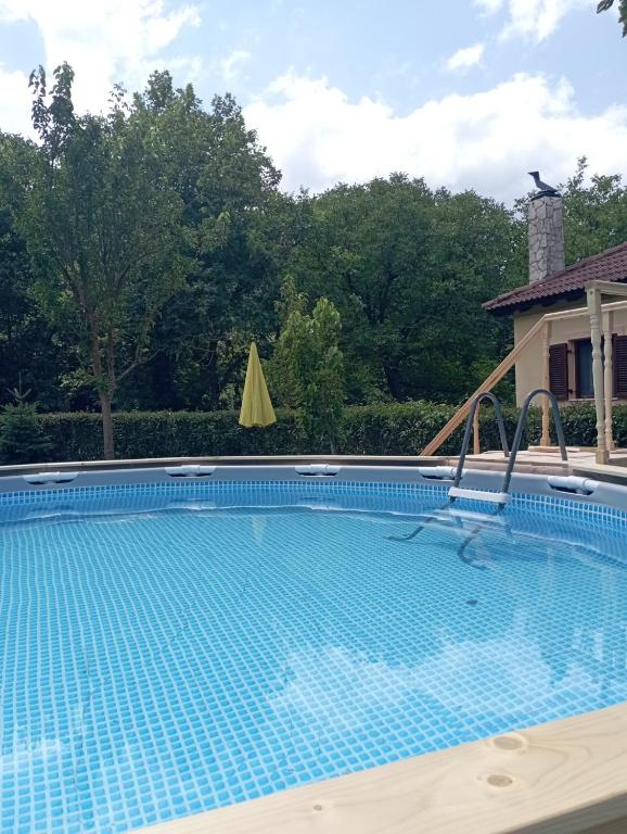 The swimming pool at or close to Optasia