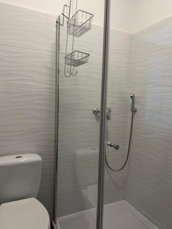 Koupelna v ubytování Motel Orzeł