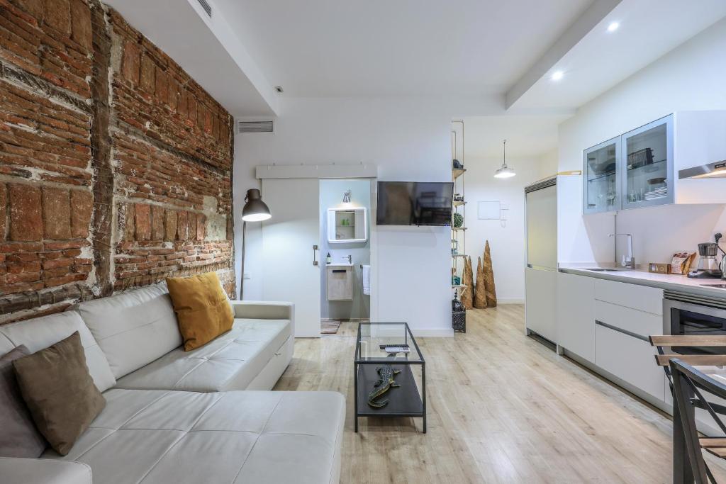 Kuchyň nebo kuchyňský kout v ubytování Apartamento espléndido y céntrico