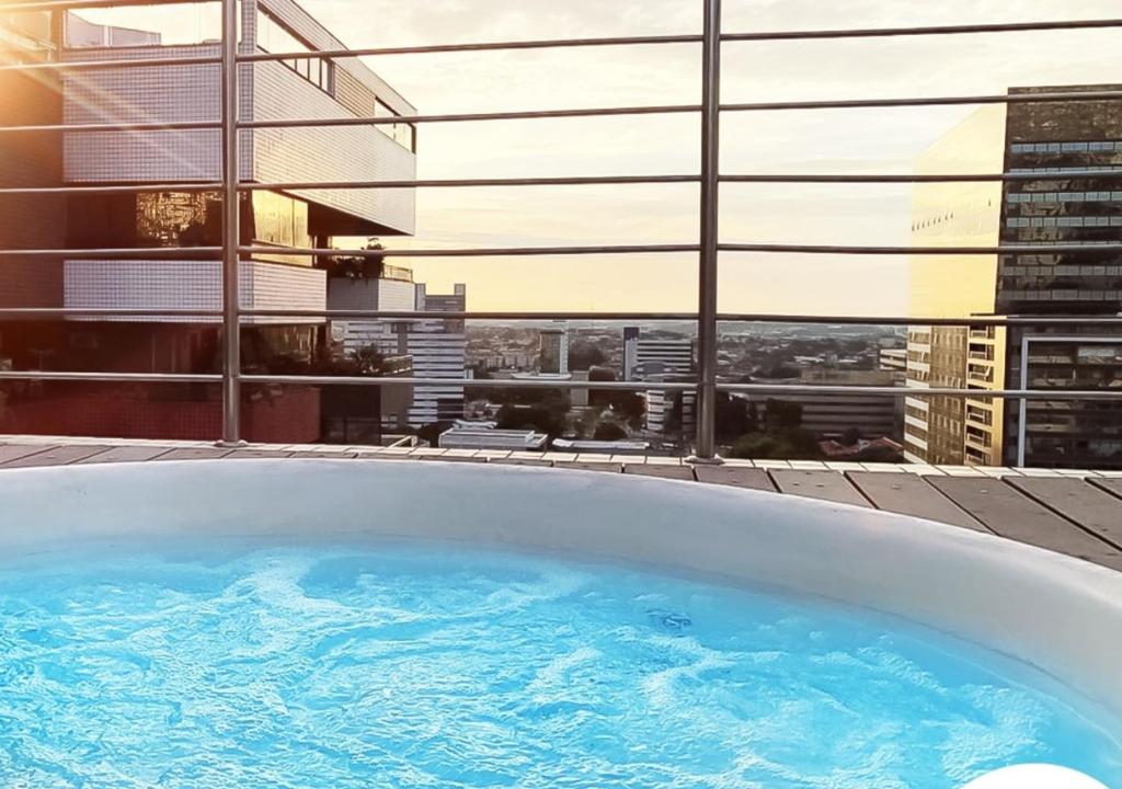 Bazén v ubytování Hotel Adrianópolis All Suites nebo v jeho okolí