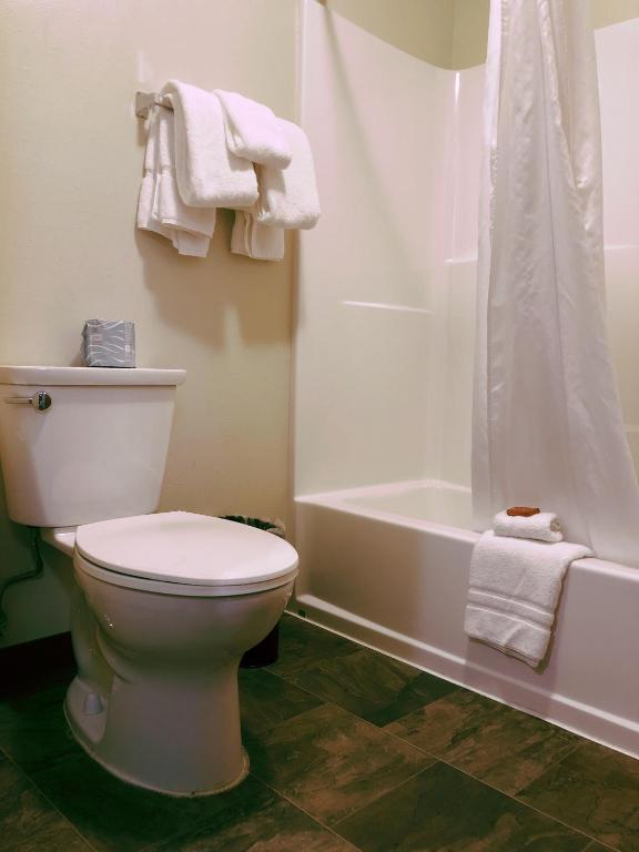 Koupelna v ubytování Aptel Studio Hotel