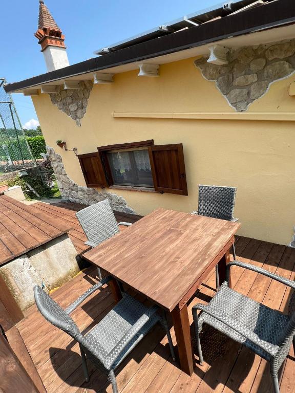 Balkón nebo terasa v ubytování B&B Monte Tavolino