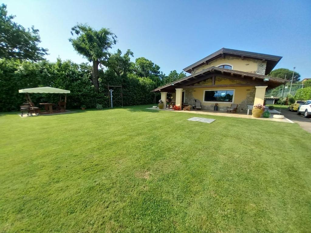 Zahrada ubytování B&B Monte Tavolino