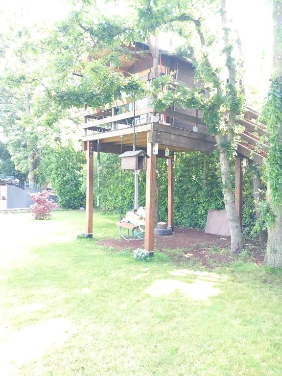 Zahrada ubytování B&B Monte Tavolino