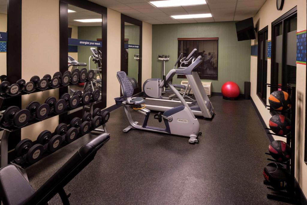 Fitness centrum a/nebo fitness zařízení v ubytování Hampton Inn & Suites Carson City