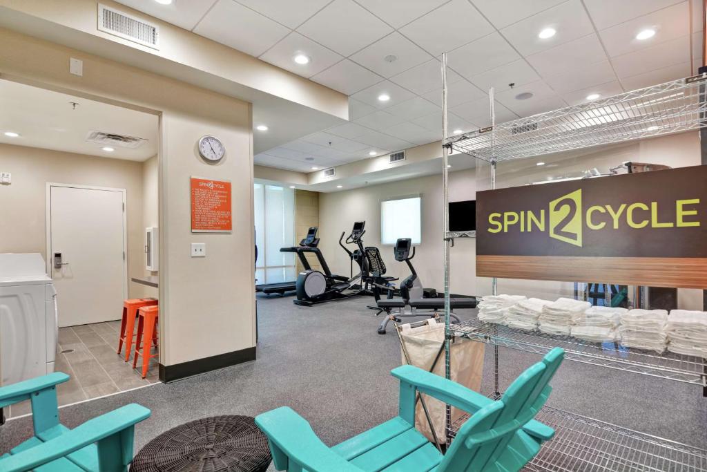 Fitness centrum a/nebo fitness zařízení v ubytování Home2 Suites By Hilton McKinney