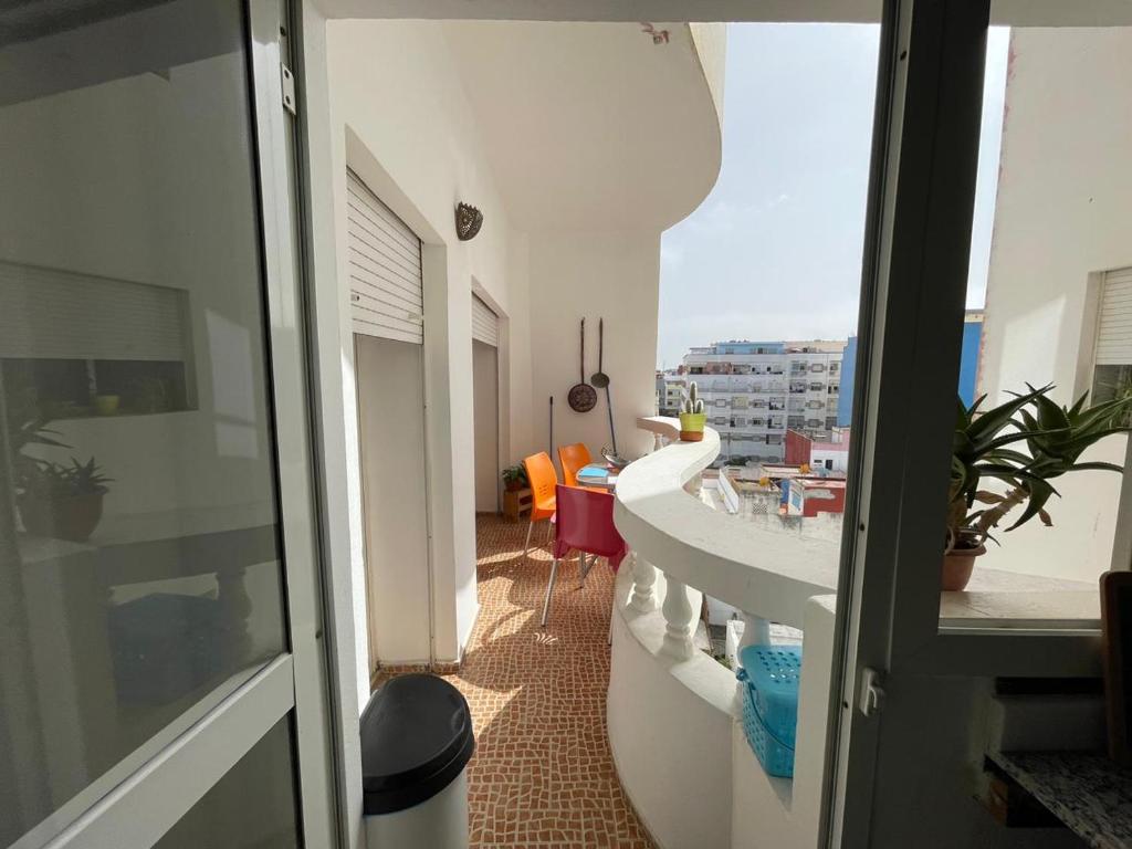 Posezení v ubytování Moderne appartement