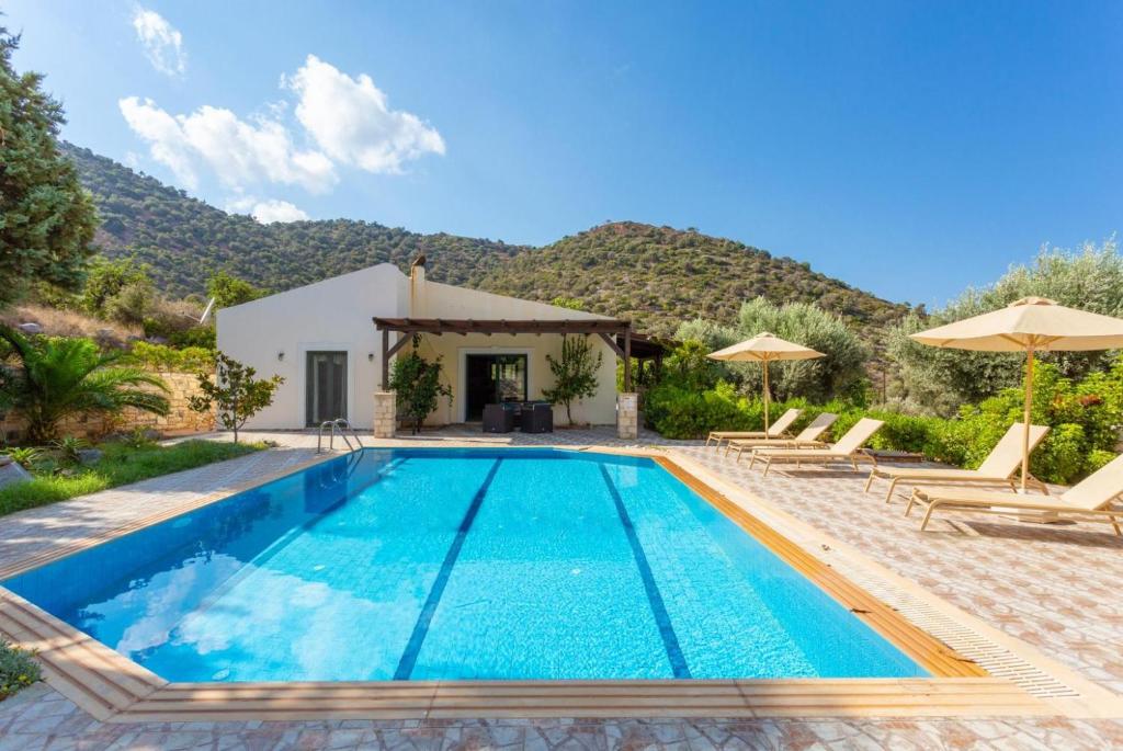 Πισίνα στο ή κοντά στο Villa Dimitrios