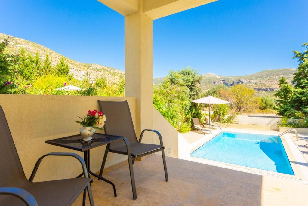 The swimming pool at or close to Villa Semeli