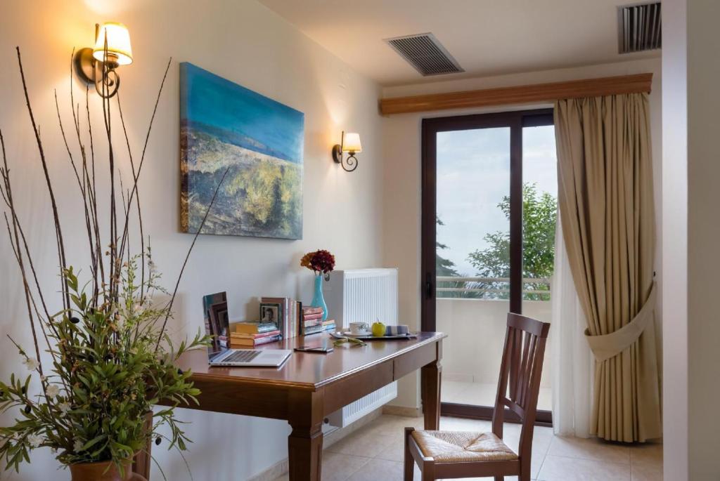Posezení v ubytování Villa Ilia