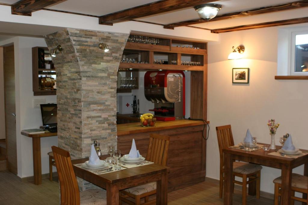 Kuchyň nebo kuchyňský kout v ubytování B&B Millenium House
