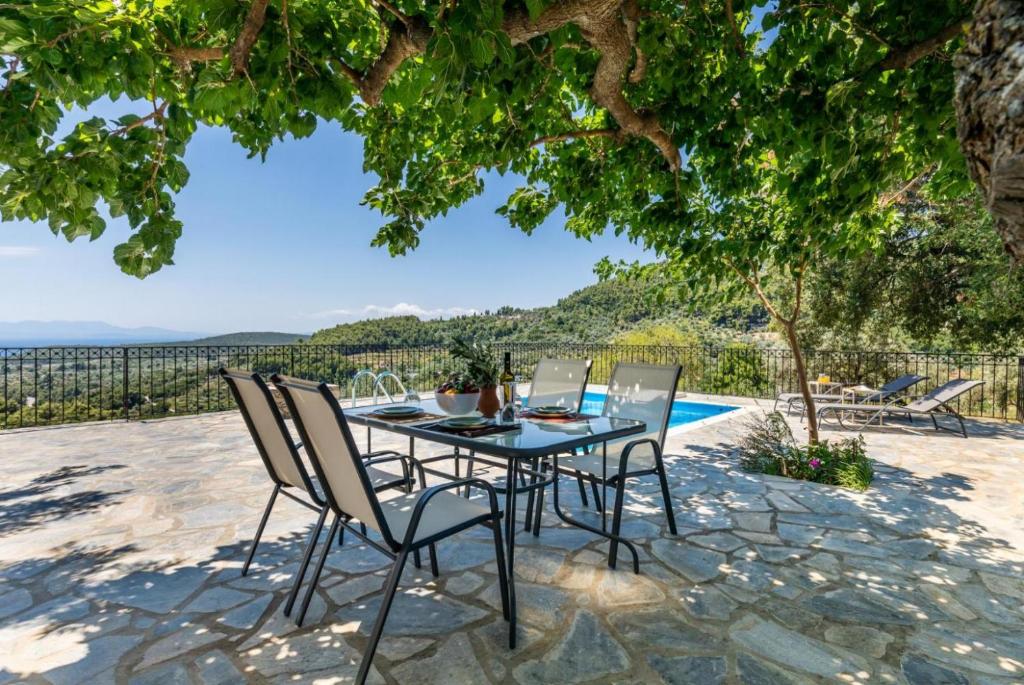 Táj a villa közelében