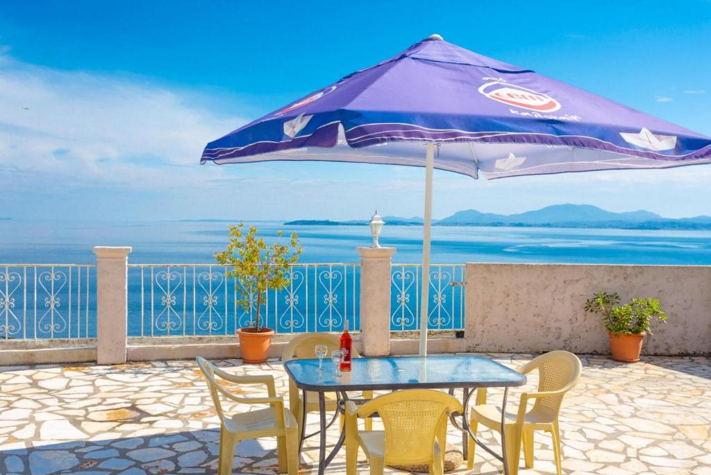 A general sea view or a sea view taken from A villát