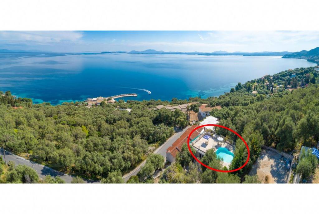 Táj a villa közelében