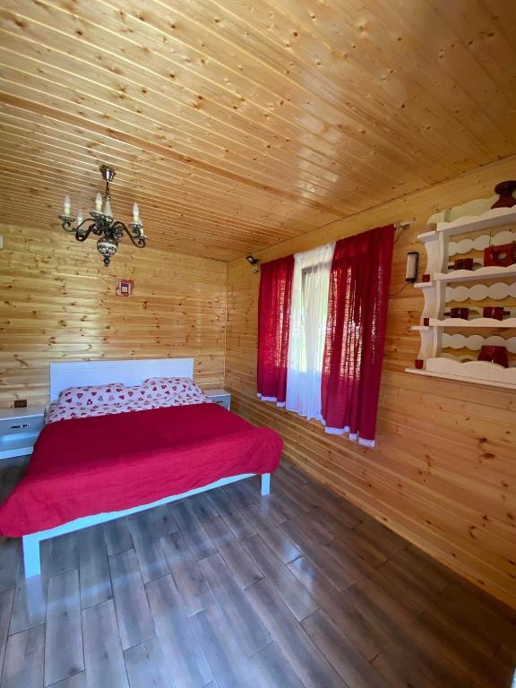 Postel nebo postele na pokoji v ubytování CAMPING THOBIAS