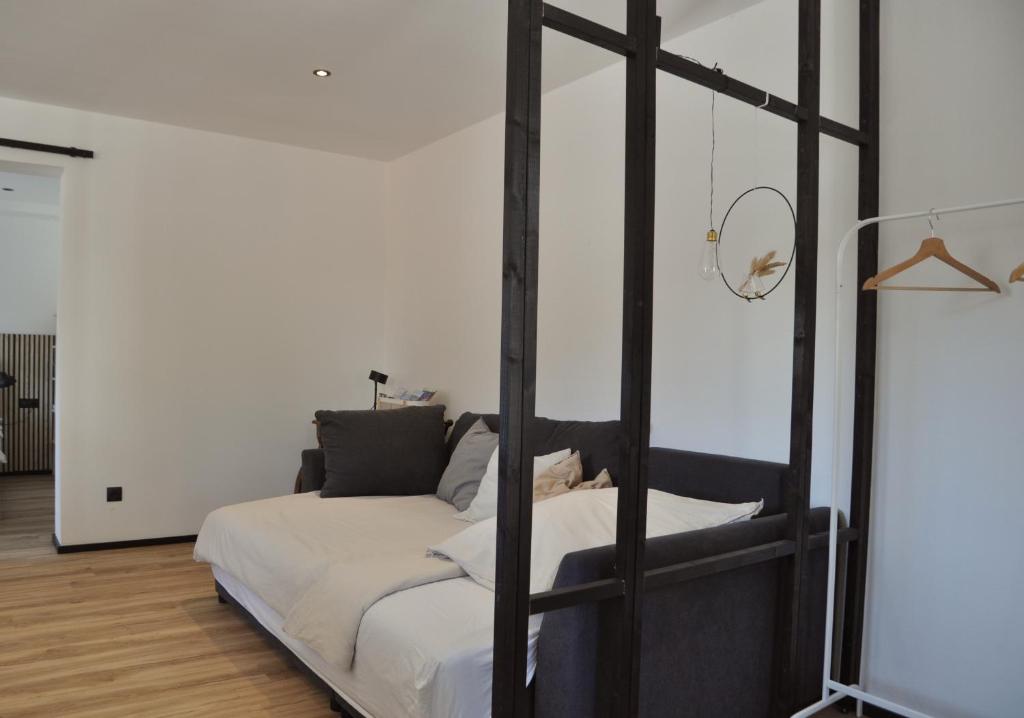 Postel nebo postele na pokoji v ubytování Ferienwohnung Natters - Your vacation base