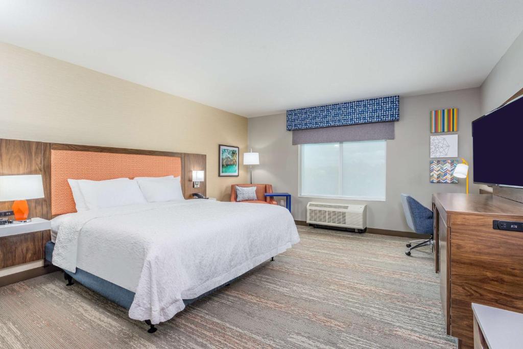 Hampton Inn Bedford In, In - 特大号床间 - 带无障碍设施/禁烟