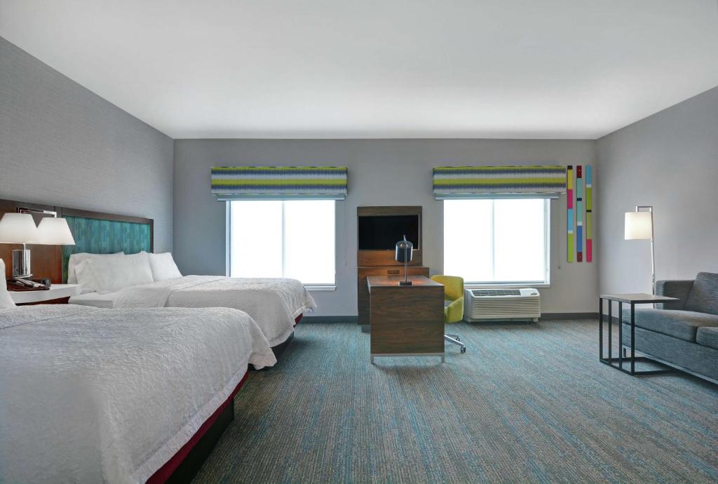 Hampton Inn & Suites Middleburg, Fl - Queen Room Met Twee Queensize Bedden