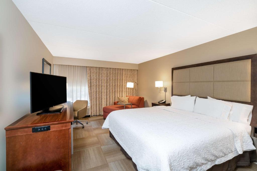 Hampton Inn Lafayette - King Room - Gehoortoegang/niet -roken