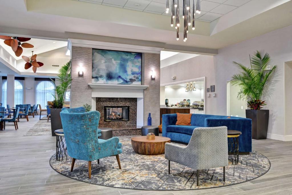 The lobby or reception area at Homewood Suites by Hilton Lake Buena Vista - Orlando