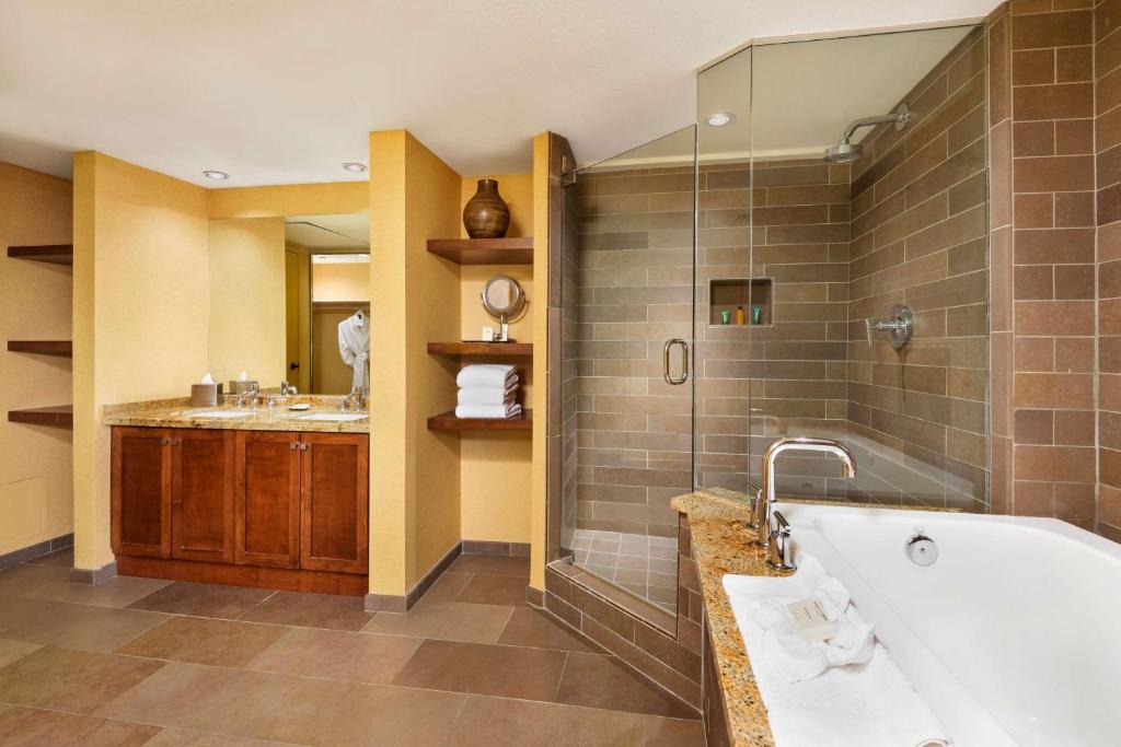 Koupelna v ubytování Doubletree by Hilton Phoenix Mesa
