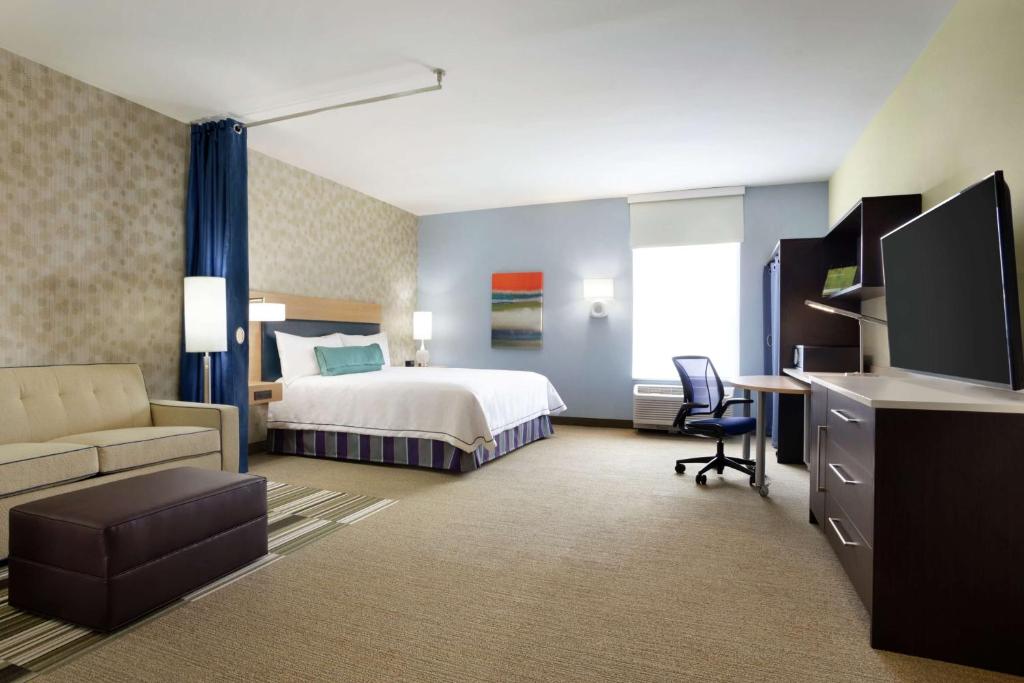 Voodi või voodid majutusasutuse Home2 Suites By Hilton McAllen toas