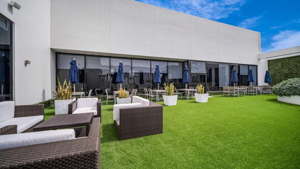Posezení v ubytování Hilton Miami Downtown