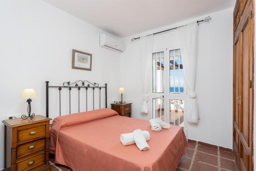 Posteľ alebo postele v izbe v ubytovaní Villa Casa Gebemir