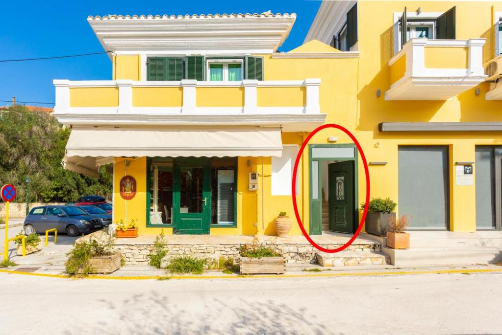 Budynek, w którym mieści się apartament