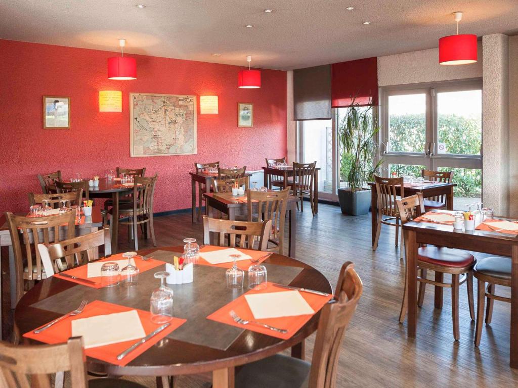Restaurace v ubytování ibis Moulins