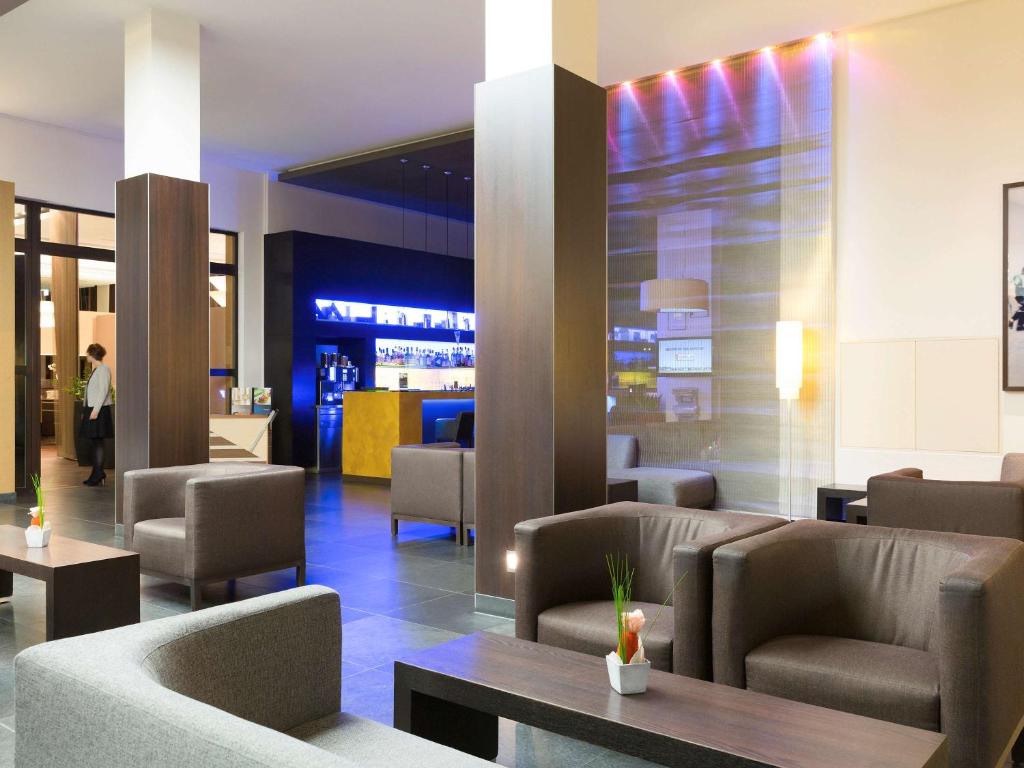 Posezení v ubytování Novotel Karlsruhe City