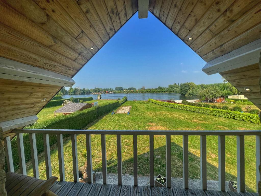 Zahrada ubytování Gite du lac du Palentin Ardres