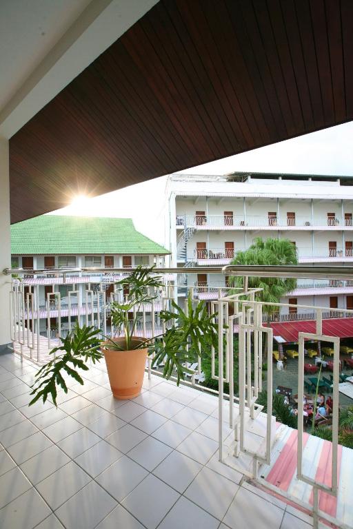 Balkón nebo terasa v ubytování Top North Hotel