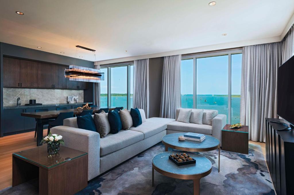 Posezení v ubytování Hyatt Regency Baytown-Houston