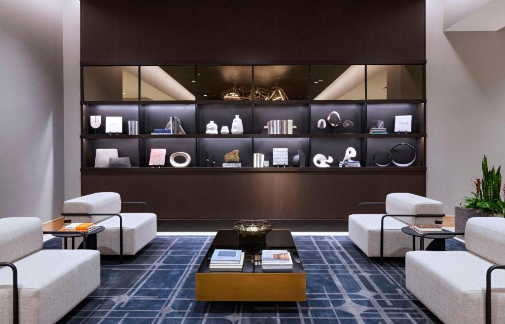 Posezení v ubytování Hyatt Regency Baytown-Houston