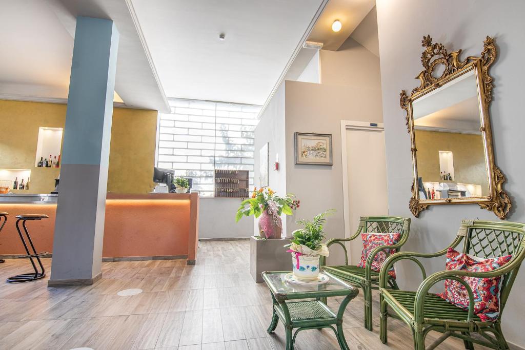 Posezení v ubytování Hotel Lily