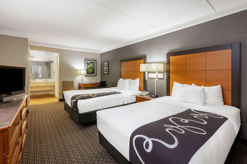 Super 8 by Wyndham The Woodlands North - Chambre Double Avec 2 Lits Doubles
