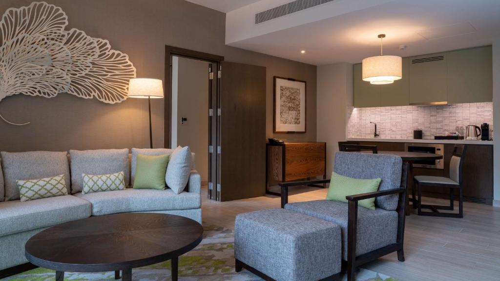 Kuchyň nebo kuchyňský kout v ubytování Radisson Blu Hotel & Residence Nairobi Arboretum
