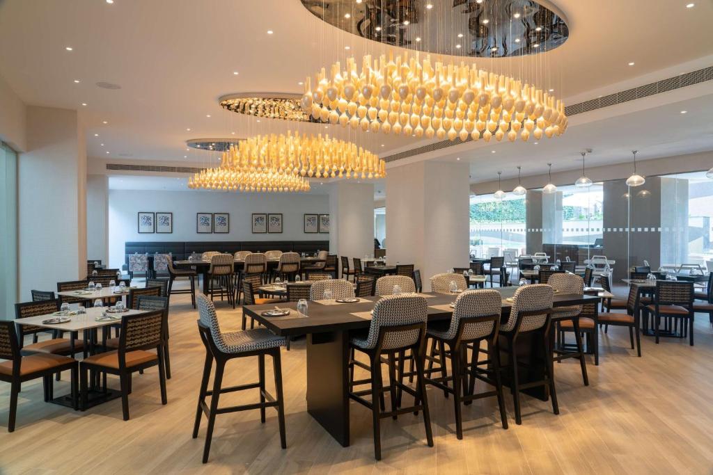 Restaurace v ubytování Radisson Blu Hotel & Residence Nairobi Arboretum