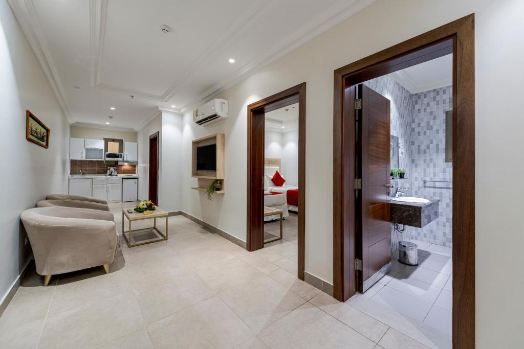 حمام في Palm Boutique Al Zahra بالم بوتيك الزهراء