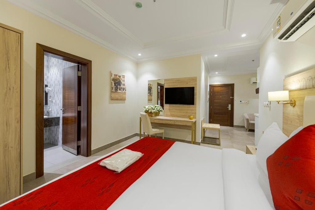 تلفاز و/أو أجهزة ترفيهية في Palm Boutique Al Zahra بالم بوتيك الزهراء