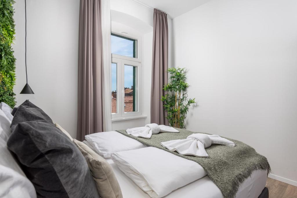 Molo Longo - Central Apartments & Rooms - Studio公寓 - 奴隶Vajnera Cice 1街，三楼
