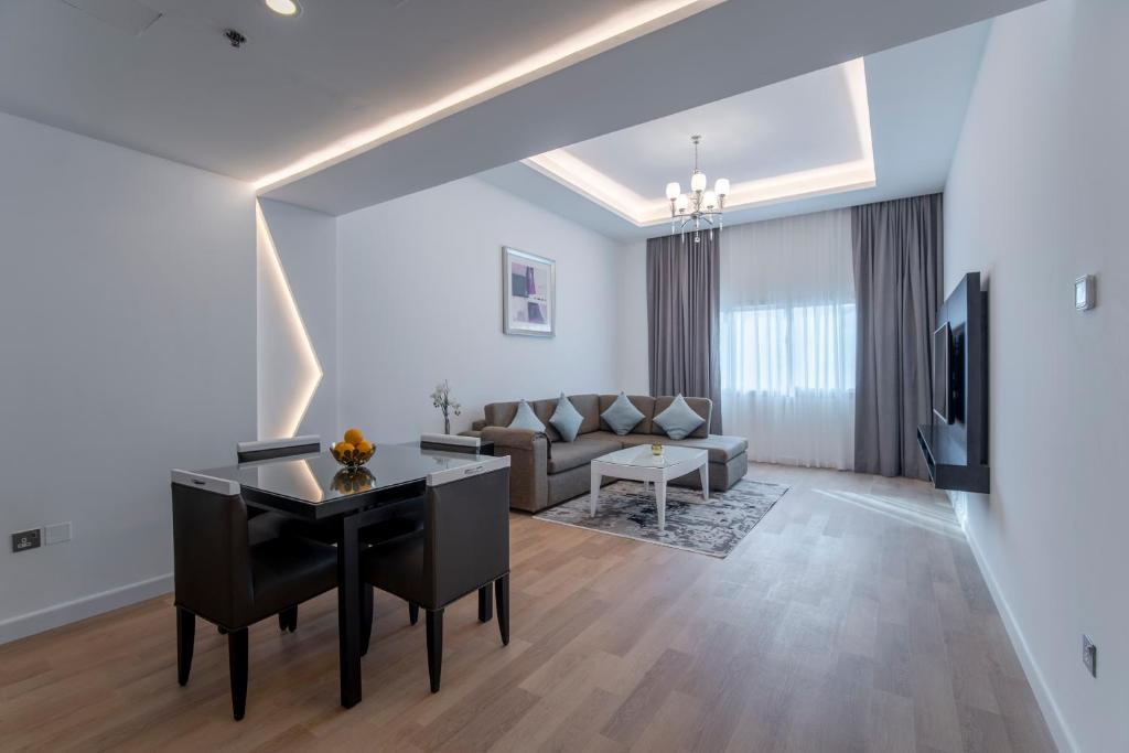 Гостиная зона в Rose Garden Hotel Apartments - Al Barsha, Near Metro Station