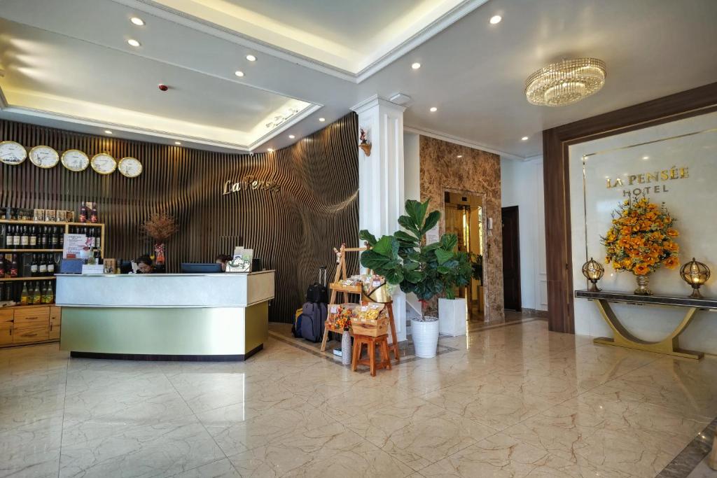 Vstupní hala nebo recepce v ubytování La Pense'e Hotel - Dalat