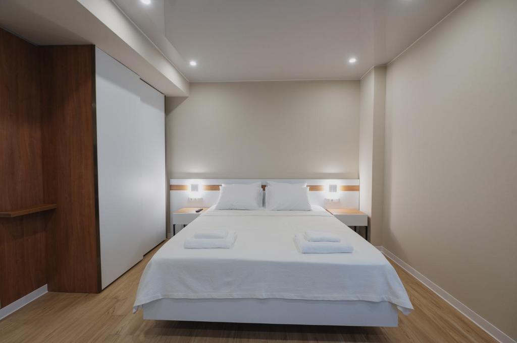 Voodi või voodid majutusasutuse Ritsa Resort toas