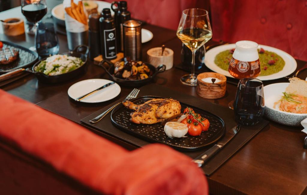 Essen im Hotel oder in der Nähe
