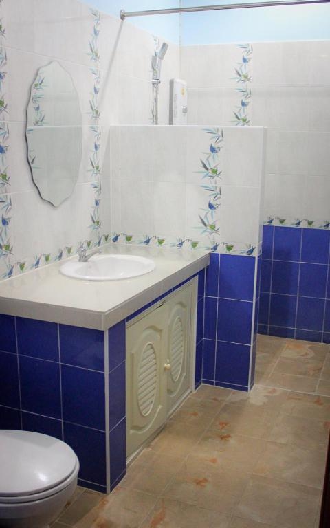 Koupelna v ubytování Phangan Barsay Hostel
