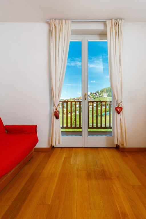 Balkón nebo terasa v ubytování Residence Stella