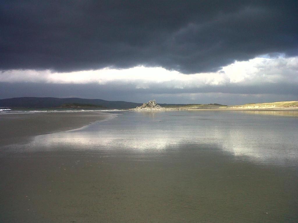 a large body of water under a cloudy sky at Shanadune in Tralee